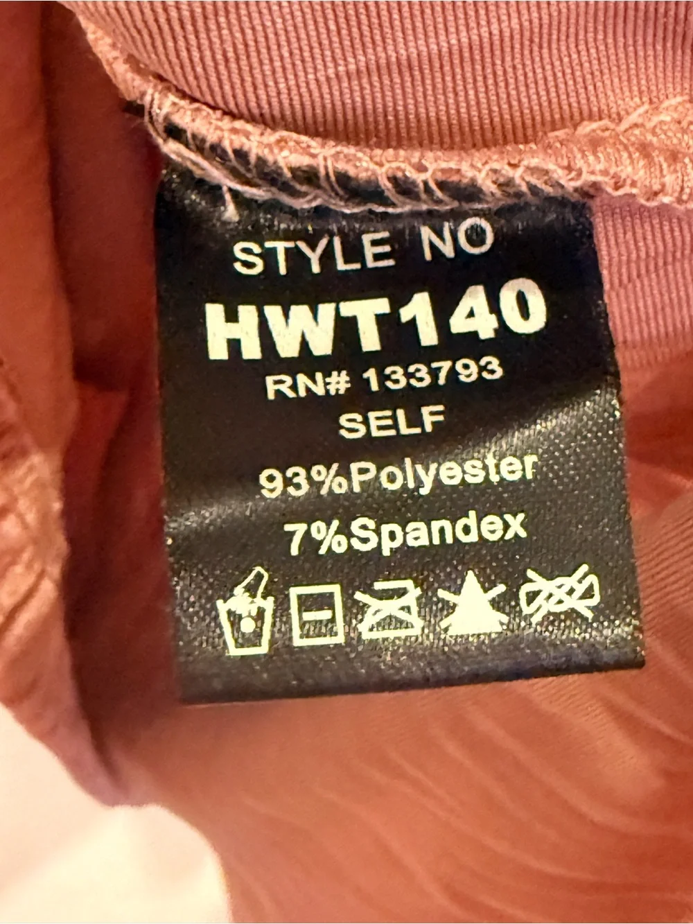 POL Textured Velvet Long Sleeve Top in Rust - Picture 8 of 8